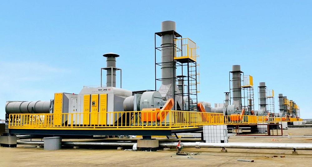 工业VOCs治理案例-蓝思科技